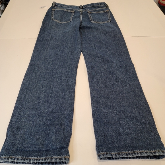 Old Navy Loose High-Rise  Destroyed 90's Straight Jeans Size 18 (33)* NWT! - Picture 15 of 17